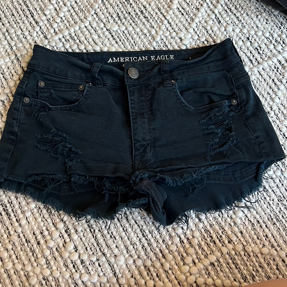 American Eagle Outfitters Black Shorts